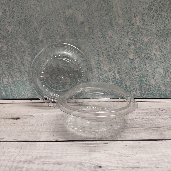 Pvc Round Box with Dome Lid - 08oz 240 ML Capacity Pvc Round Box with Dome Lid - 08oz 240 ML Capacity