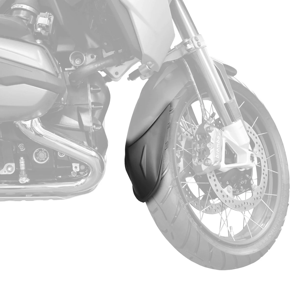 Pyramid Uber Extenda Fenda Matt Black for BMW R1250GS/GSA 2019-2024