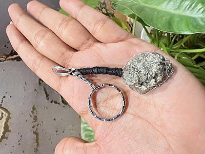 Pyrite Keychain Pyrite Keychain