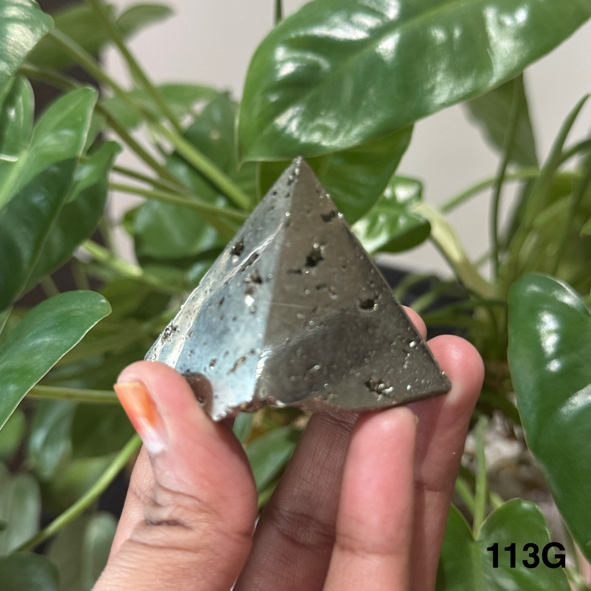 Raw Pyrite Pyramid Raw Pyrite Pyramid