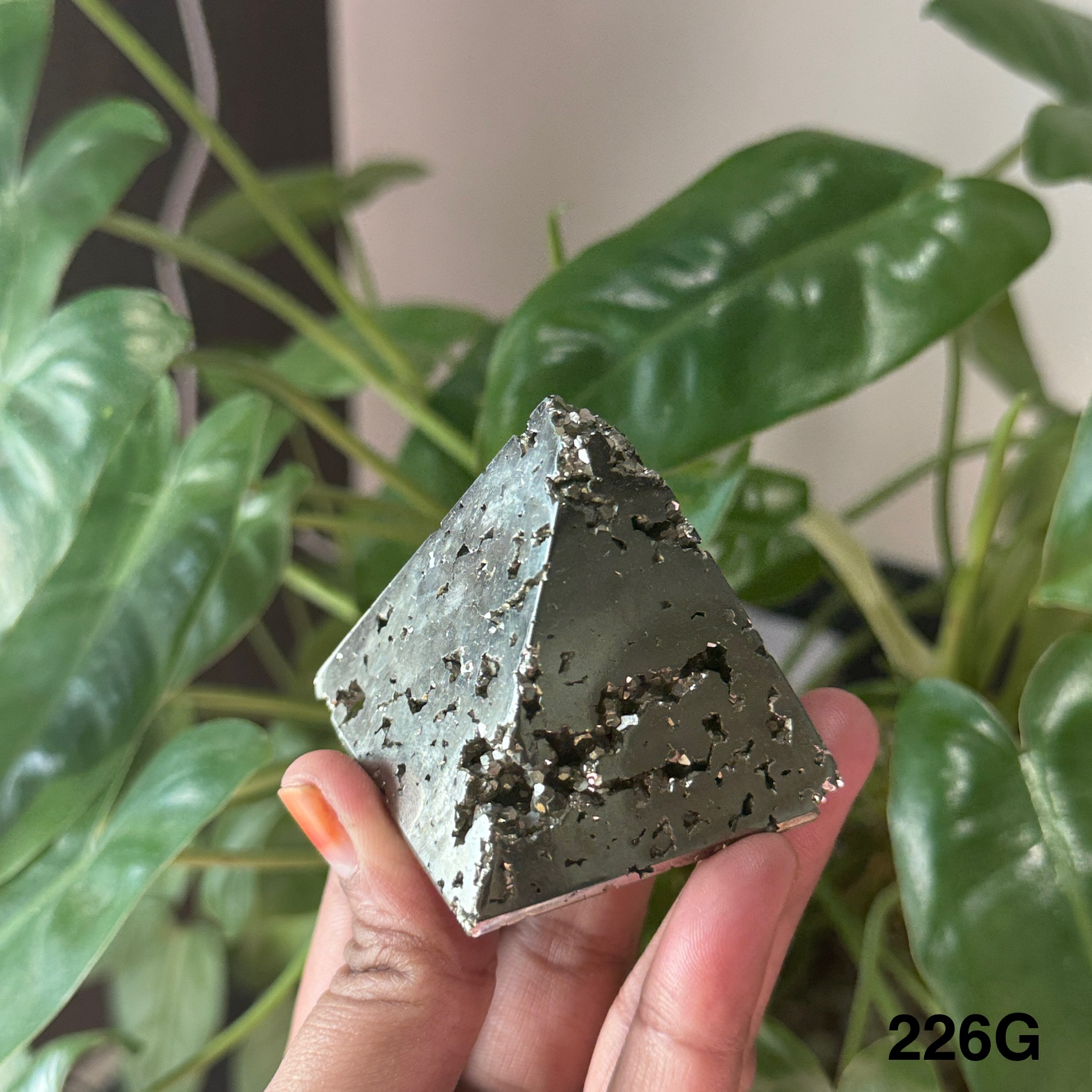 Raw Pyrite Pyramid Raw Pyrite Pyramid