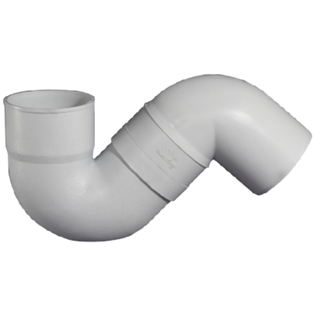 Q' Trap, 125*110 mm, 4-1/2"*4"(Inch), Supreme S.W.R Pipes & Fittings 