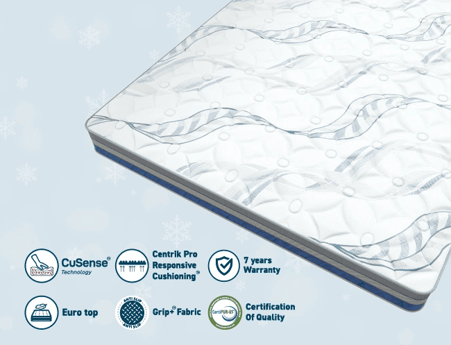 Centuary Q-Gel Comfort|78X60X6|||Foam Mattress