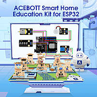 QE024 ESP32 STEM School Smart Home Kit Education Solution Series with Teaching Resource for Arduino