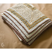 Motif Hand Block Print Quilt - Sacred Fig Motif Hand Block Print Quilt - Sacred Fig