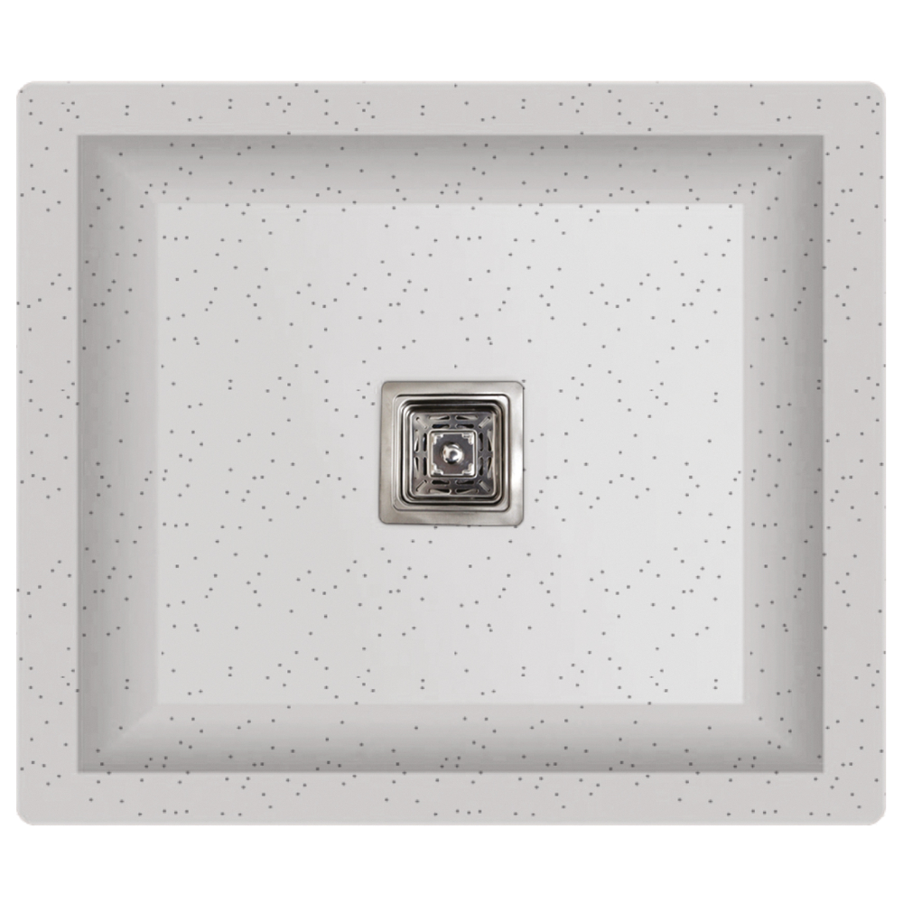 Single Bowl Kitchen Sink 21" x 18" x 9" Inch Quartz
