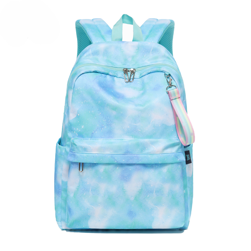 High School Water-Repellent Lightweight College Students' Fashion INS Wind Backpack Stylish School Bag rainbow colours High School Water-Repellent Lightweight College Students' Fashion INS Wind Backpack Stylish School Bag rainbow colours