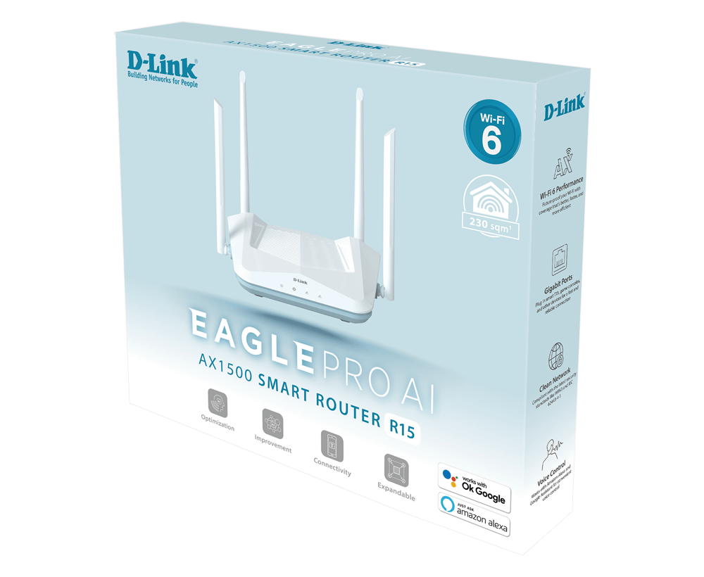Dlink Wireless Router AX1500 R15