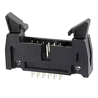 FRC Male Header Straight PCB Mount With Lock – 2.54mm Pitch FRC Male Header Straight PCB Mount With Lock – 2.54mm Pitch
