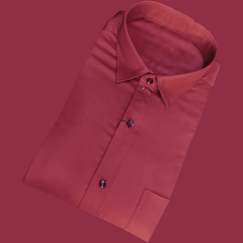 RED PLAIN SHIRT