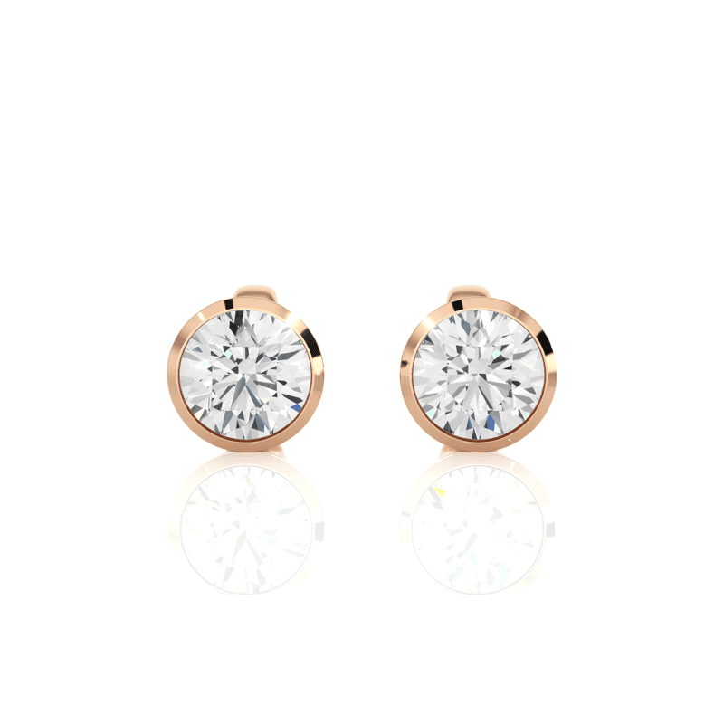 Tara Crown Glow – Halo Diamond Studs Tara Crown Glow – Halo Diamond Studs