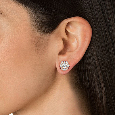 Noorlets Halo Studs by Kiyana