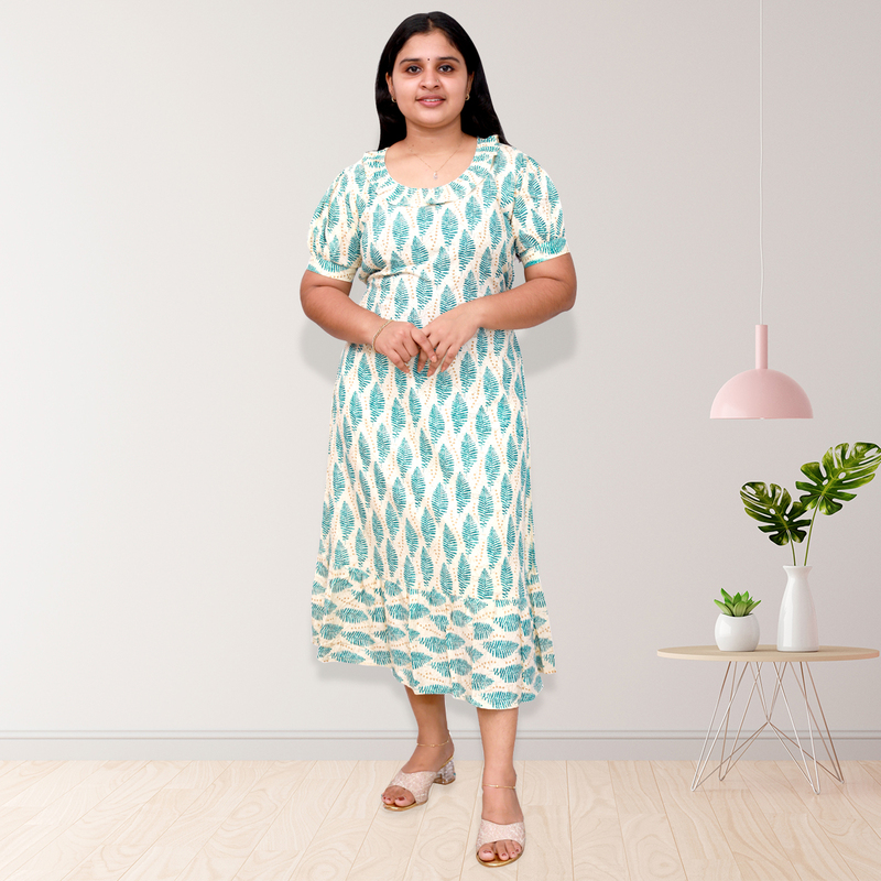 Riya Premium Rayond Printed Frock-3