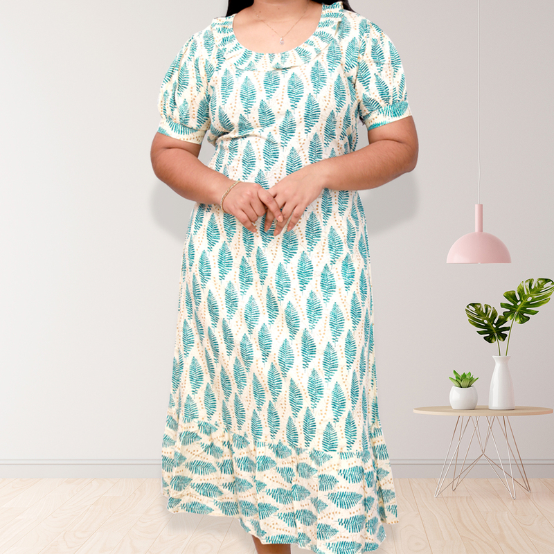 Riya Premium Rayond Printed Frock-3