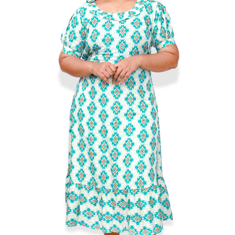 Riya Premium Rayon Printed Frock --4