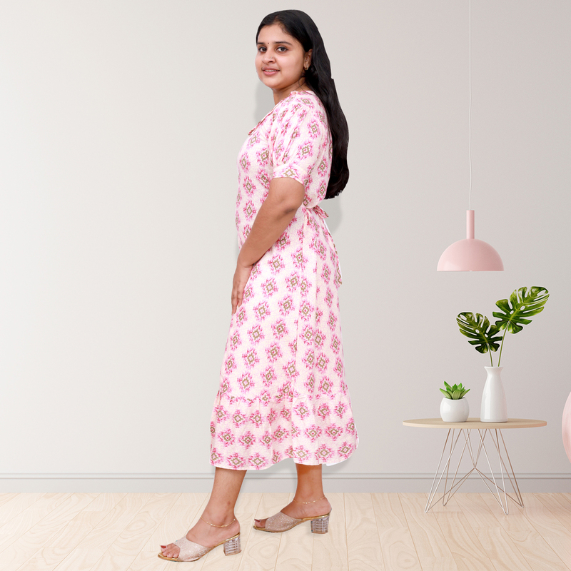 Riya Premium Rayon Printed Frock Top6