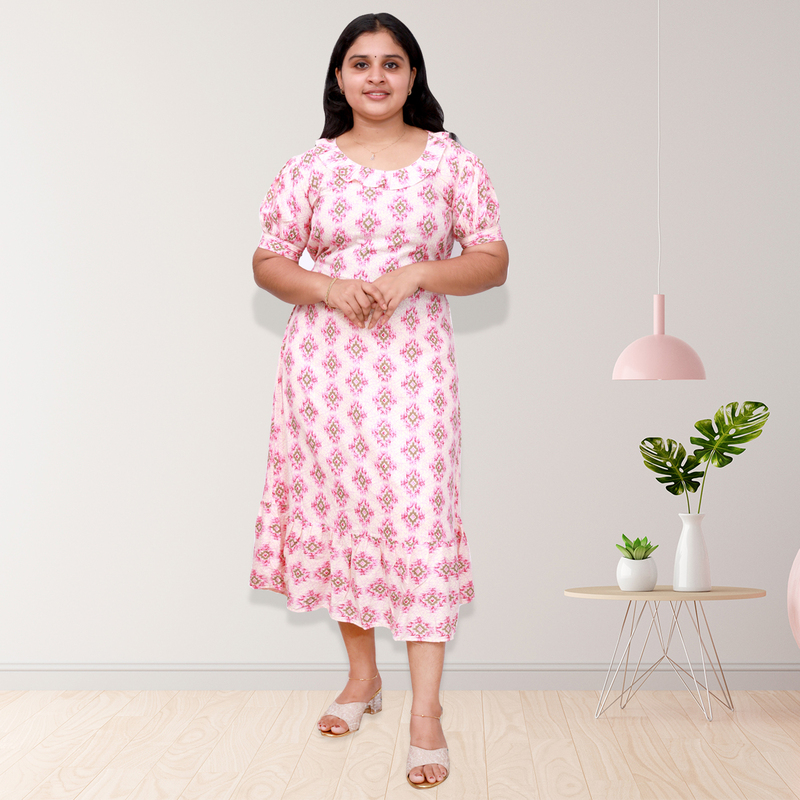 Riya Premium Rayon Printed Frock Top6