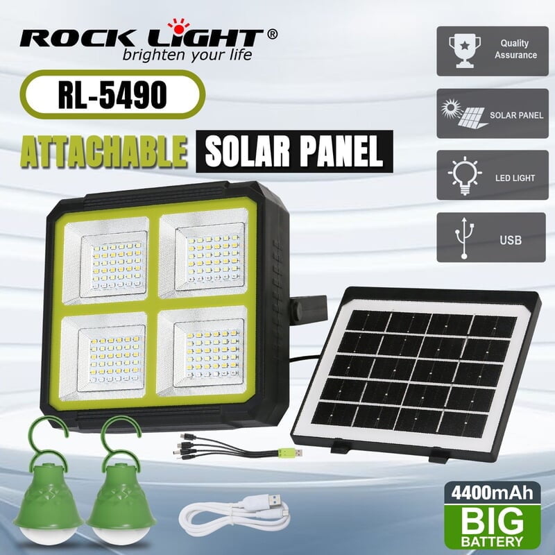 Rocklight RL-5490 Attachable Solar Panel
