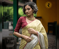 Diva Tissue Silk Swarna Subhra Diva Tissue Silk Swarna Subhra