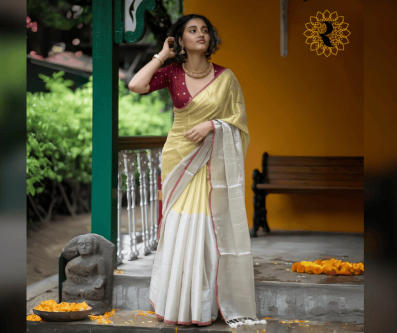 Diva Tissue Silk Swarna Subhra Diva Tissue Silk Swarna Subhra