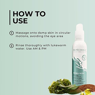 Hydra Medic® Face Wash Foaming Gel Cleanser Hydra Medic® Face Wash Foaming Gel Cleanser