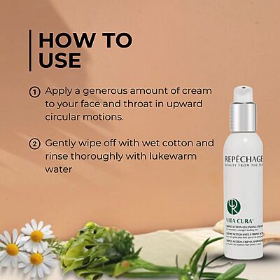 Vita Cura® Triple Action Cleansing Cream Vita Cura® Triple Action Cleansing Cream