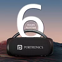 Portronics Radiant 2 30W Bluetooth Speaker | Aluminium Handle, 6 Hours Playtime, Type-C Fast Charging Portronics Radiant 2 30W Bluetooth Speaker | Aluminium Handle, 6 Hours Playtime, Type-C Fast Charging