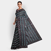 Rocky Aur Rani Satin Saree with BP Rocky Aur Rani Satin Saree with BP