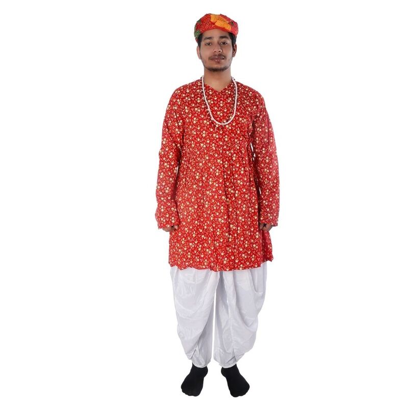 Rajasthani Dance Fancy Dress Costume For Boys Rajasthani Dance Fancy Dress Costume For Boys