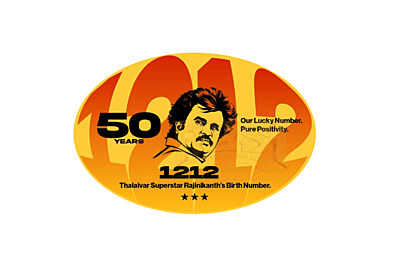 1212 Thalaivar tribute Magnet| 2 Pieces