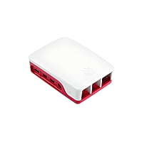 Raspberry Pi 4 Case - Red and White Raspberry Pi 4 Case - Red and White