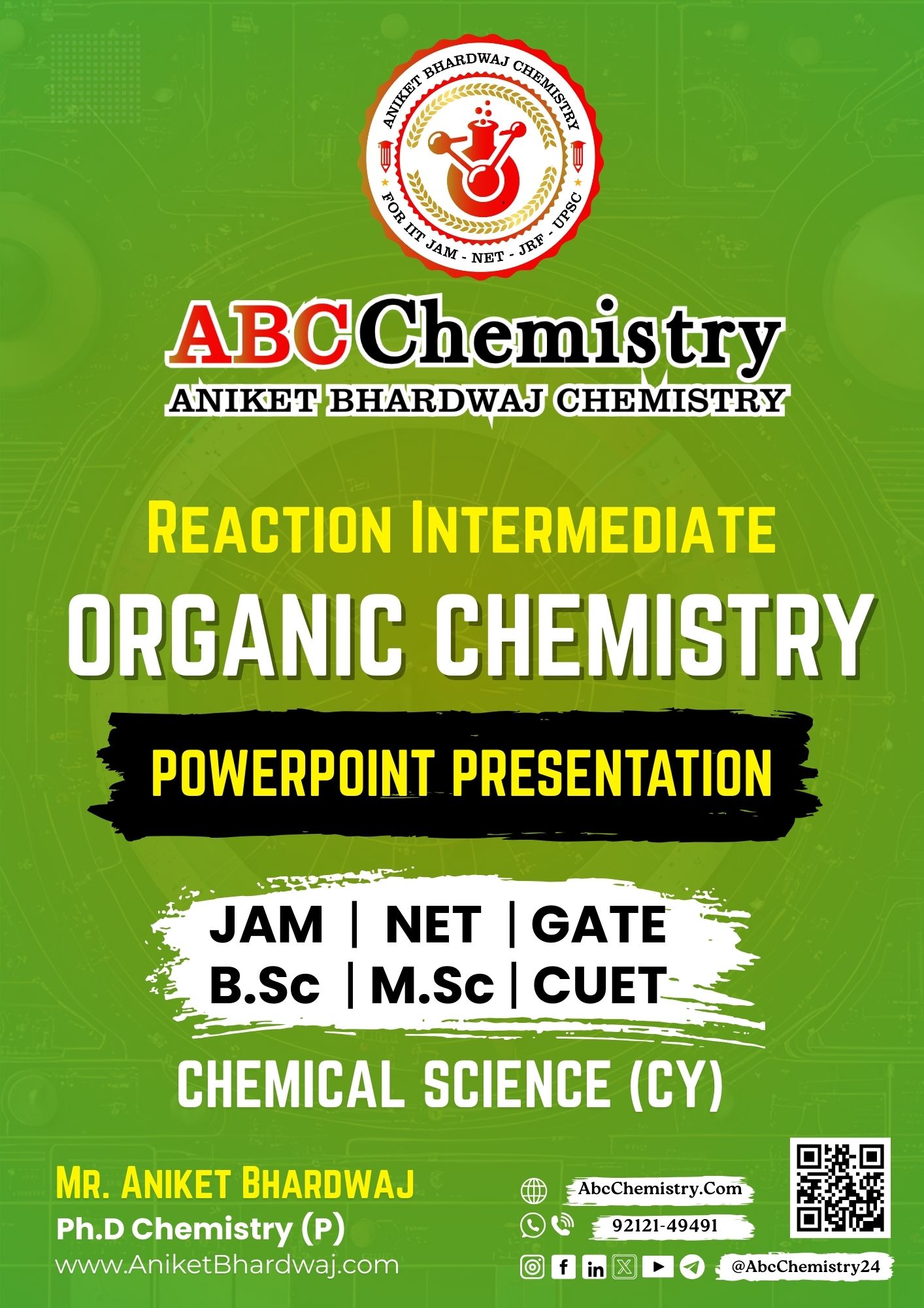 Reaction Intermediate Study Material Reaction Intermediate Study Material