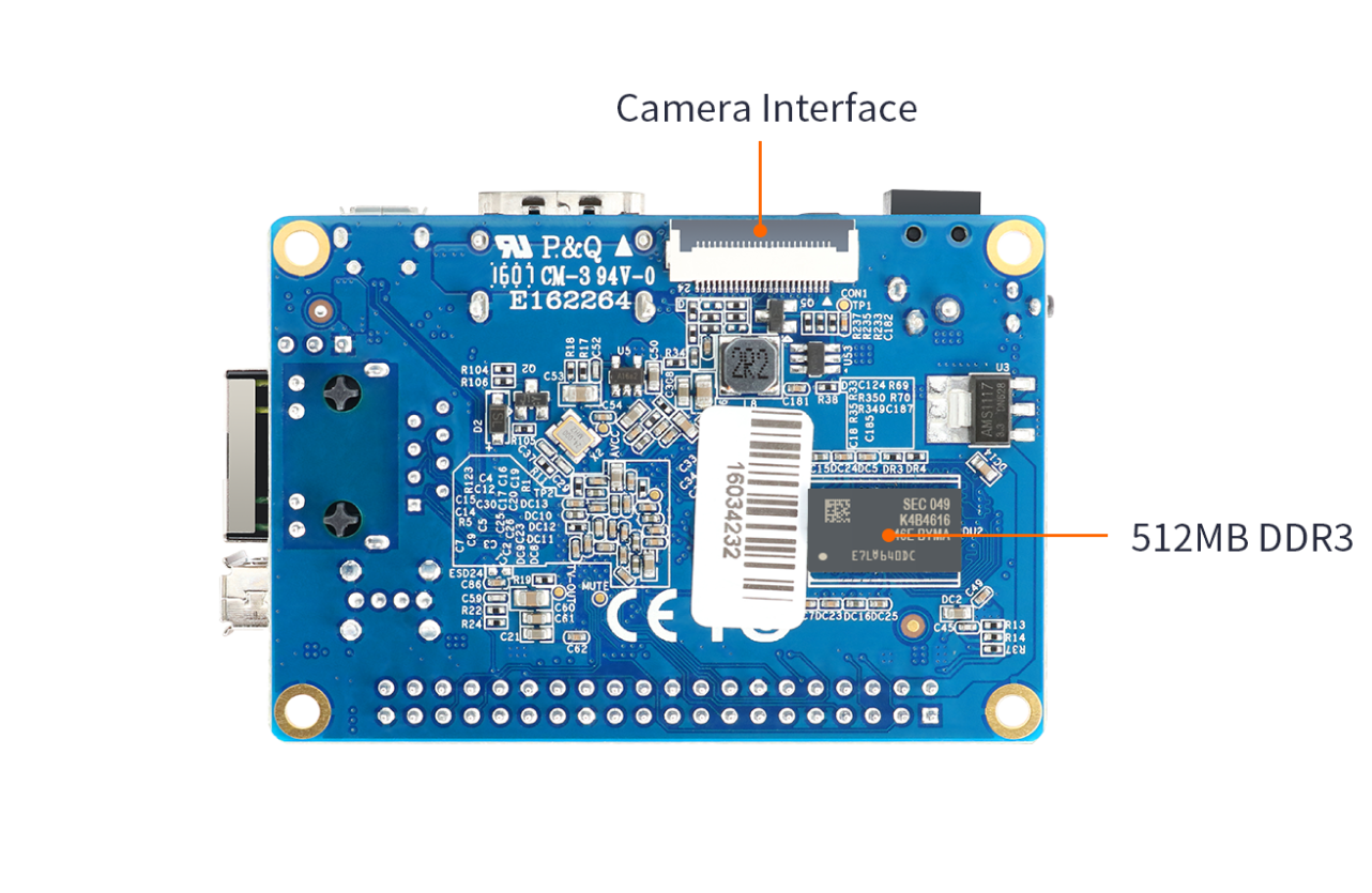 Orange Pi-one 512 H3 Orange Pi-one 512 H3