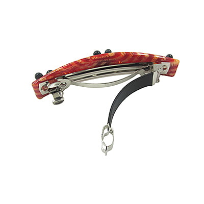 Classic French Barrettes - Black~White Classic French Barrettes - Black~White