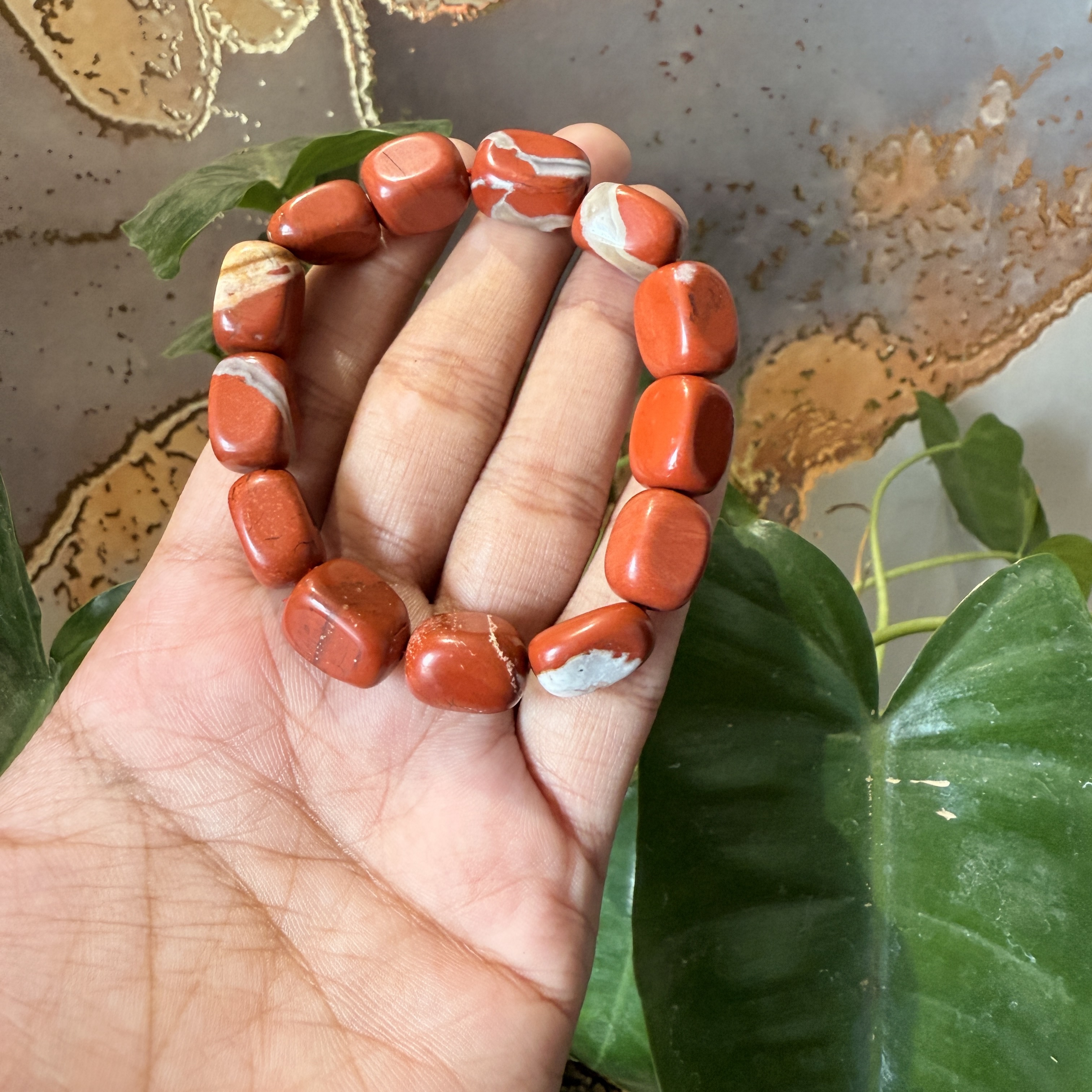 Red Jasper Crystal Bracelet