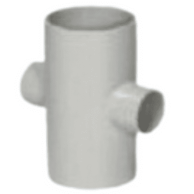 Reducing Cross Tee, 63*20 mm, 2"*1/2" Inch, Agriculture PVC Fittings