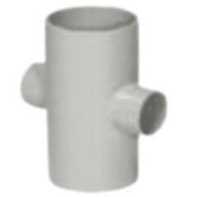 Reducing Cross Tee, 63*20 mm, 2"*1/2" Inch, Agriculture PVC Fittings