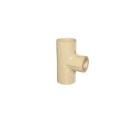 Reducing Tee, 80*40mm, 3*1-1/2(Inch), Life Line C-PVC Hot and Cold Water System 