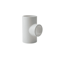 Reducing Tee, 100*65mm, 4*2-1/2(Inch), Supreme Aqua Glod uPVC High Pressure Plumbing System