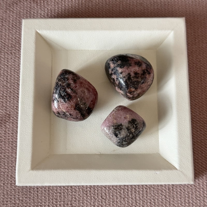 Rhodonite Tumbles Rhodonite Tumbles