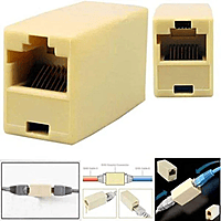 RJ45 Connector Telephone Wall Jack Splitter, Triplex Line LAN Network Cable Adaptor, Ethernet Splitter Connector & Separator RJ45 Connector Telephone Wall Jack Splitter, Triplex Line LAN Network Cable Adaptor, Ethernet Splitter Connector & Separator