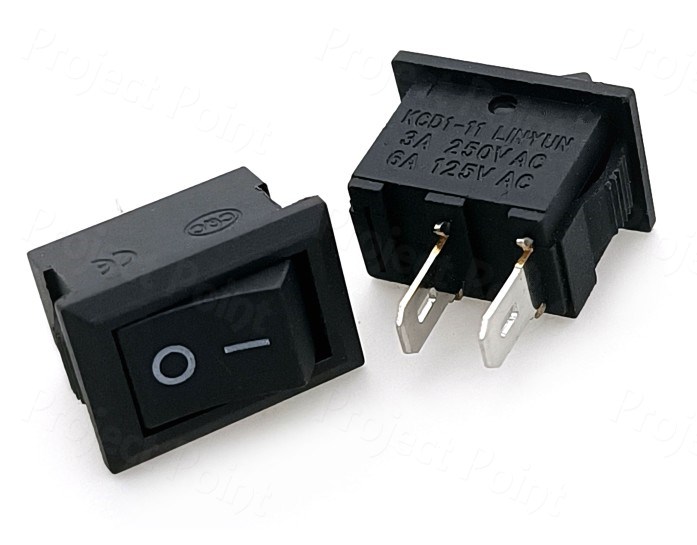 2 Pin 3A SPST High Quality Rocker ON/OFF Switch
