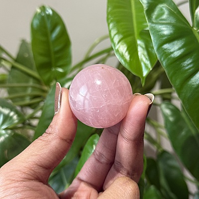 Rose Quartz Sphere