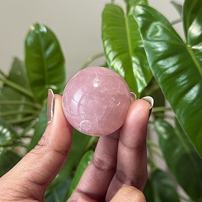 Rose Quartz Sphere Rose Quartz Sphere