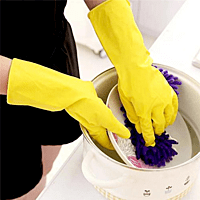 RUBBER HAND GLOVES BIG