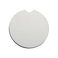 Sublimation Blank Hardboard Car Mug Coaster (φ6.5cm / 2.56")