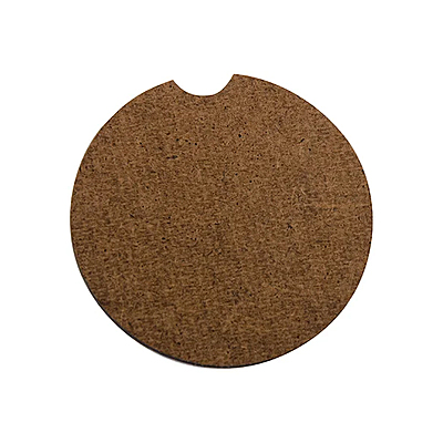 Sublimation Blank Hardboard Car Mug Coaster (φ6.5cm / 2.56")