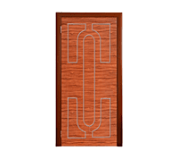 2D WPC Bathroom Doors DWBD006 2D WPC Bathroom Doors DWBD006