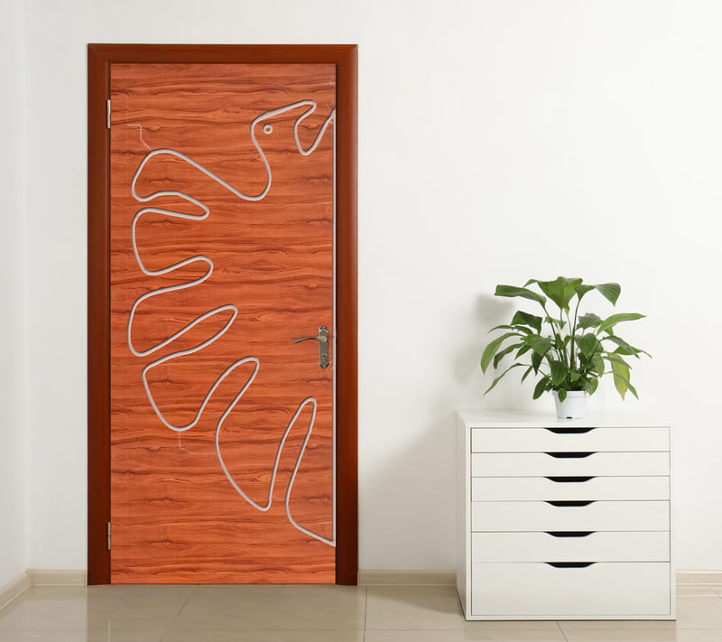 2D WPC Bathroom Doors DWBD011 2D WPC Bathroom Doors DWBD011