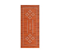 2D WPC Bathroom Doors DWBD012 2D WPC Bathroom Doors DWBD012